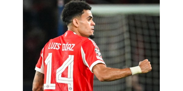 O trio atacante do FC Bayern München já leva mais de 100 golos combinados O trio atacante do FC Bayern München já leva mais de 100 golos combinados